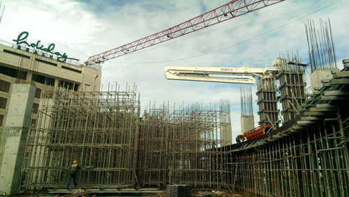 Concrete Placing Boom in Malaysia